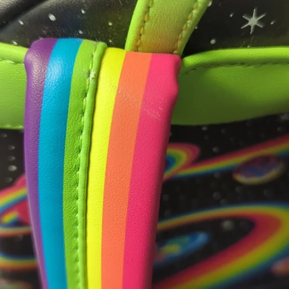 Lisa Frank Alien Loungefly Bag Zoomer And Zorbit - Picture 10 of 11